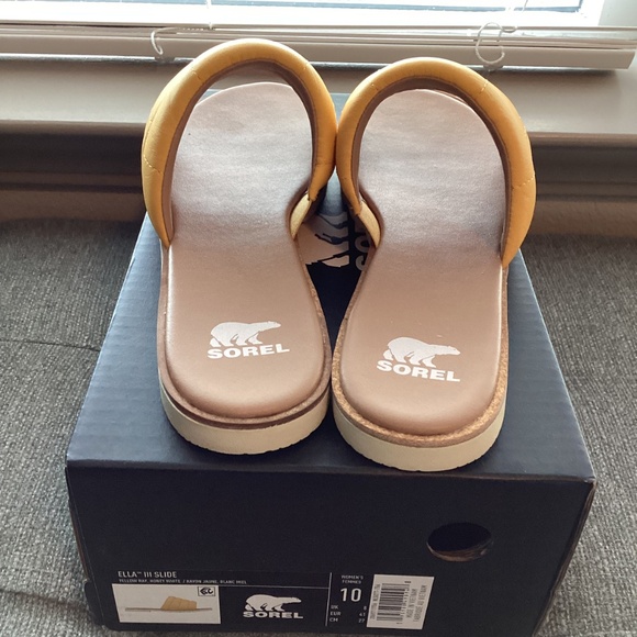 SOREL Ella III Quilted Puff Slide Sandal (Women) 10M - Picture 10 of 11